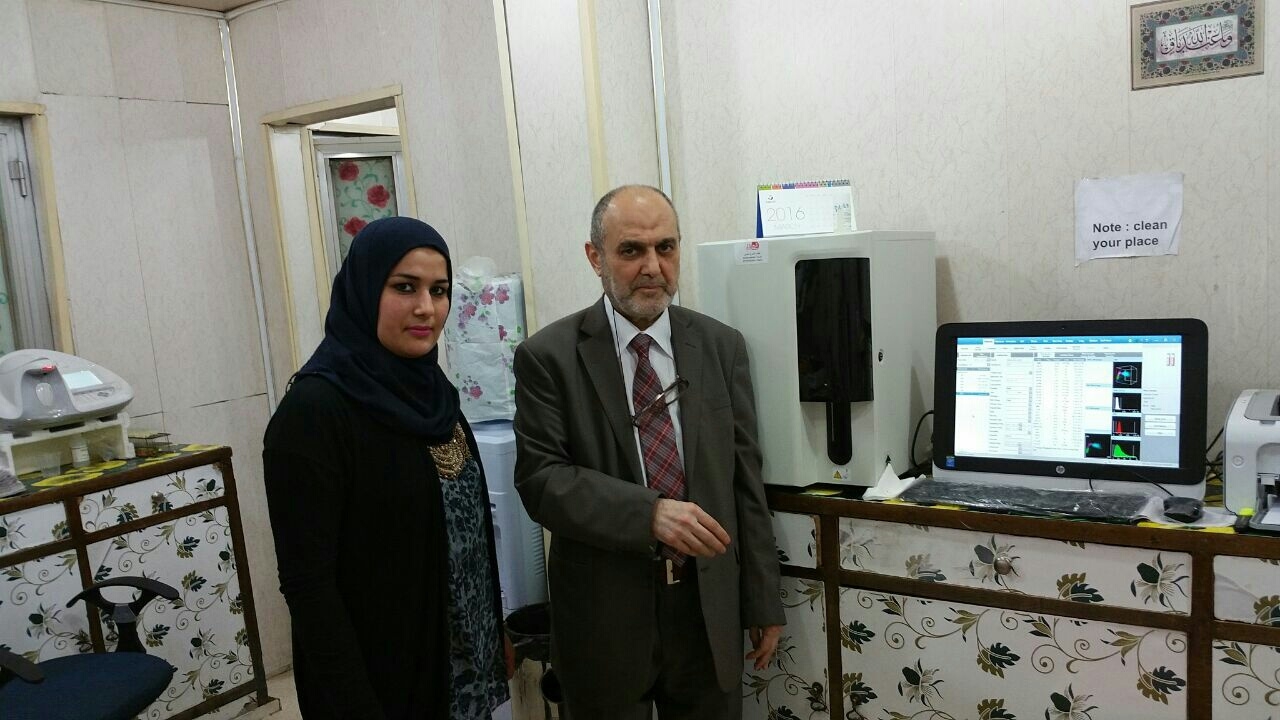 AL-MUBDAA Scientific Company in DR. AKRAM AL-AZAWI LAB